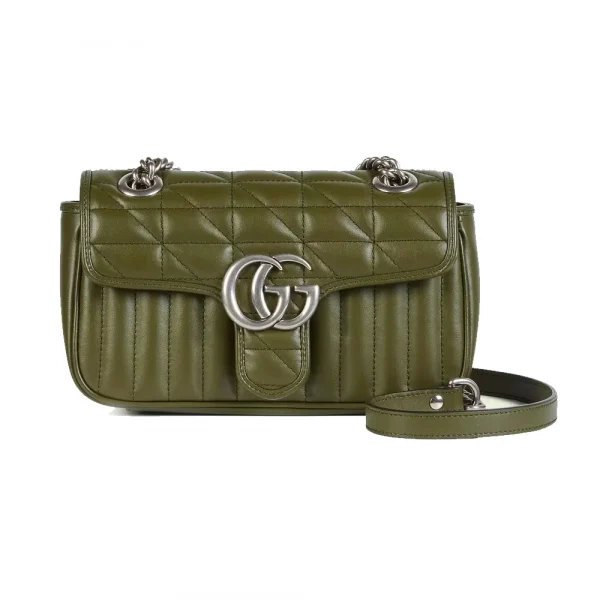 Tas Gucci Marmont Matelasse Forest Green Phw