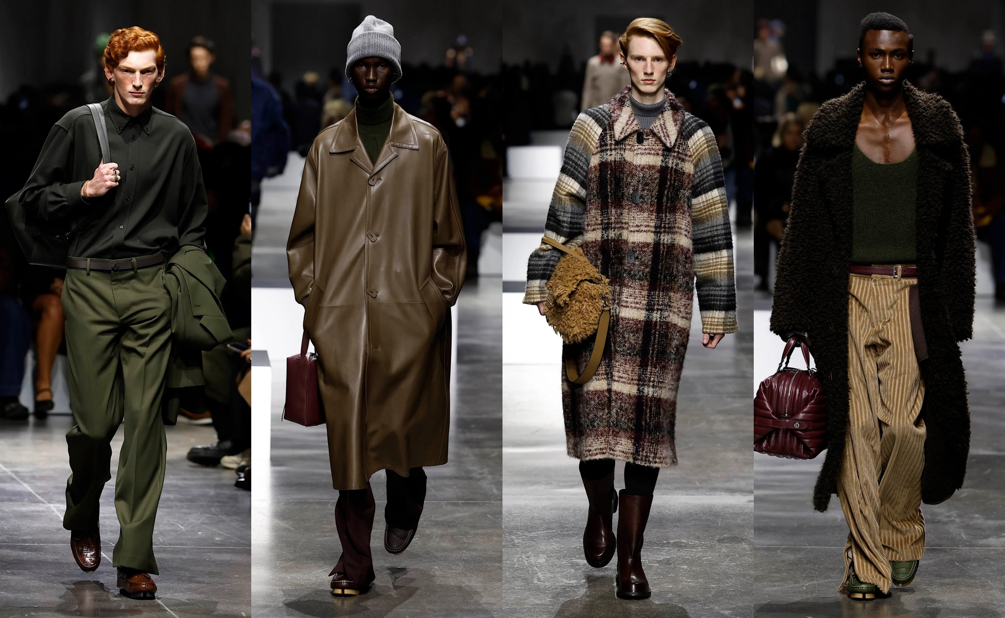 Koleksi Fendi di Milan Men's Fashion Week Fall/Winter 2024