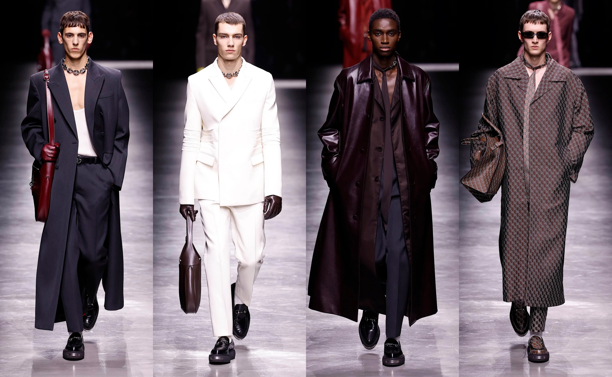 Koleksi Gucci di Milan Men's Fashion Week Fall/Winter 2024
