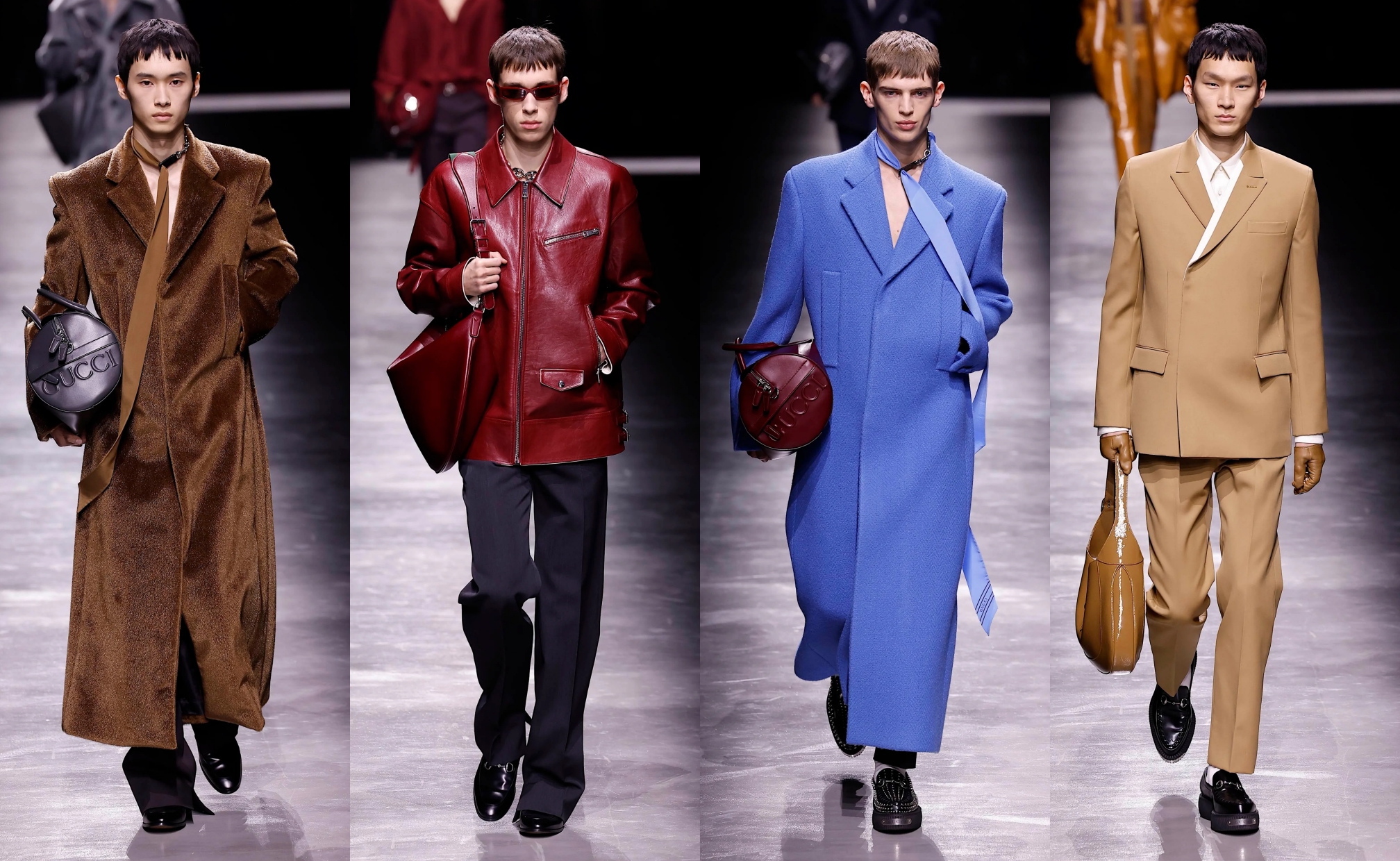 Koleksi Gucci di Milan Men's Fashion Week Fall/Winter 2024