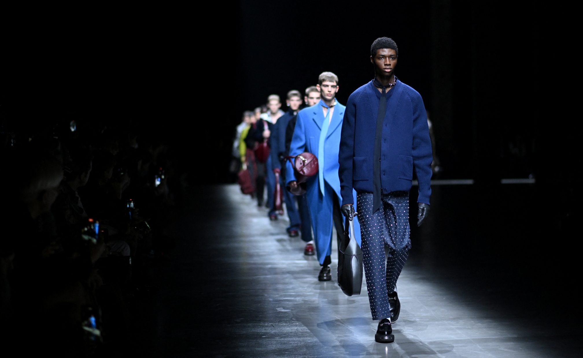 Koleksi Gucci di Milan Men's Fashion Week Fall/Winter 2024