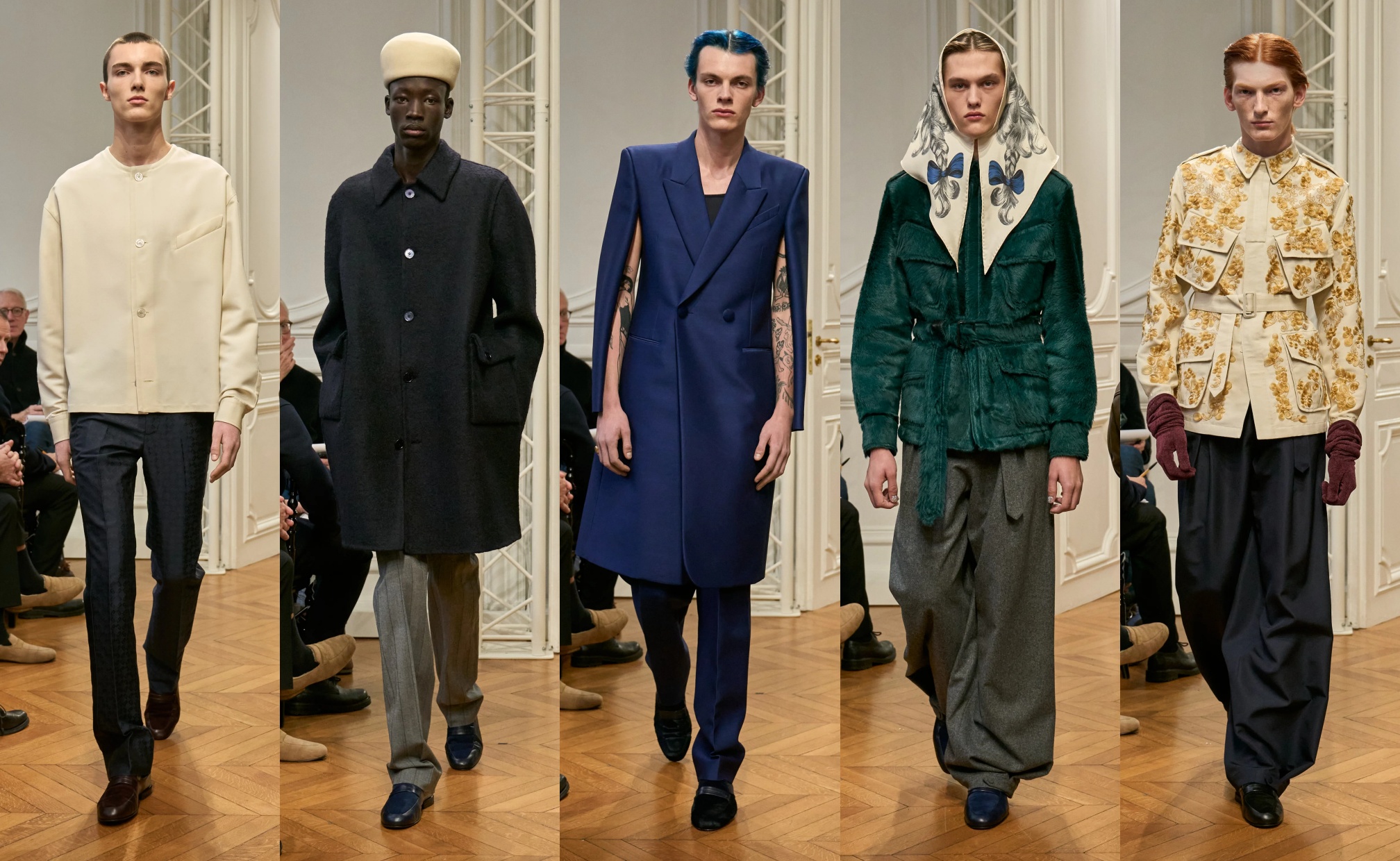 Koleksi Givenchy di Paris Men's Fashion Week Fall/Winter 2024