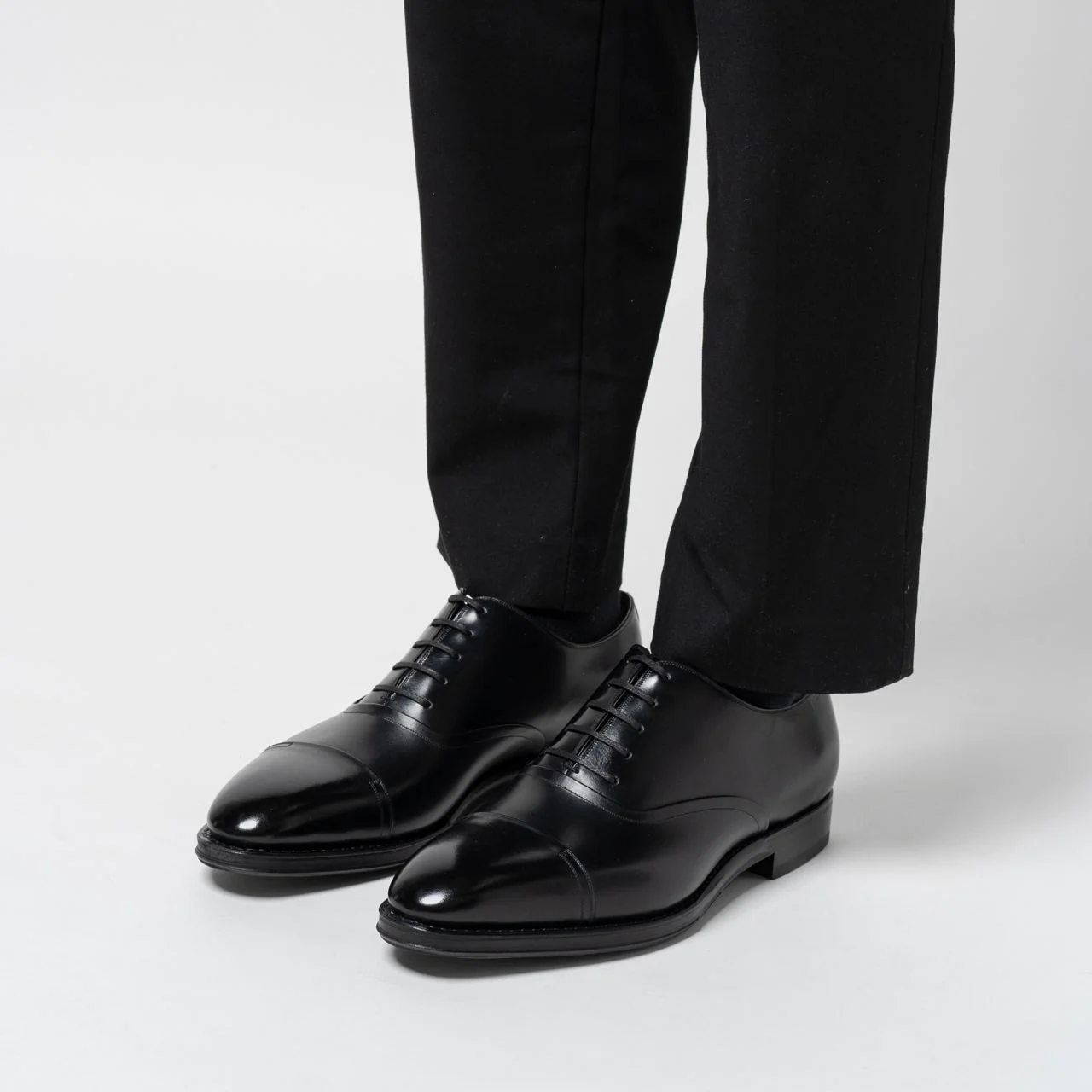 Bally Scribe Calf Leather Oxford Shoes Black