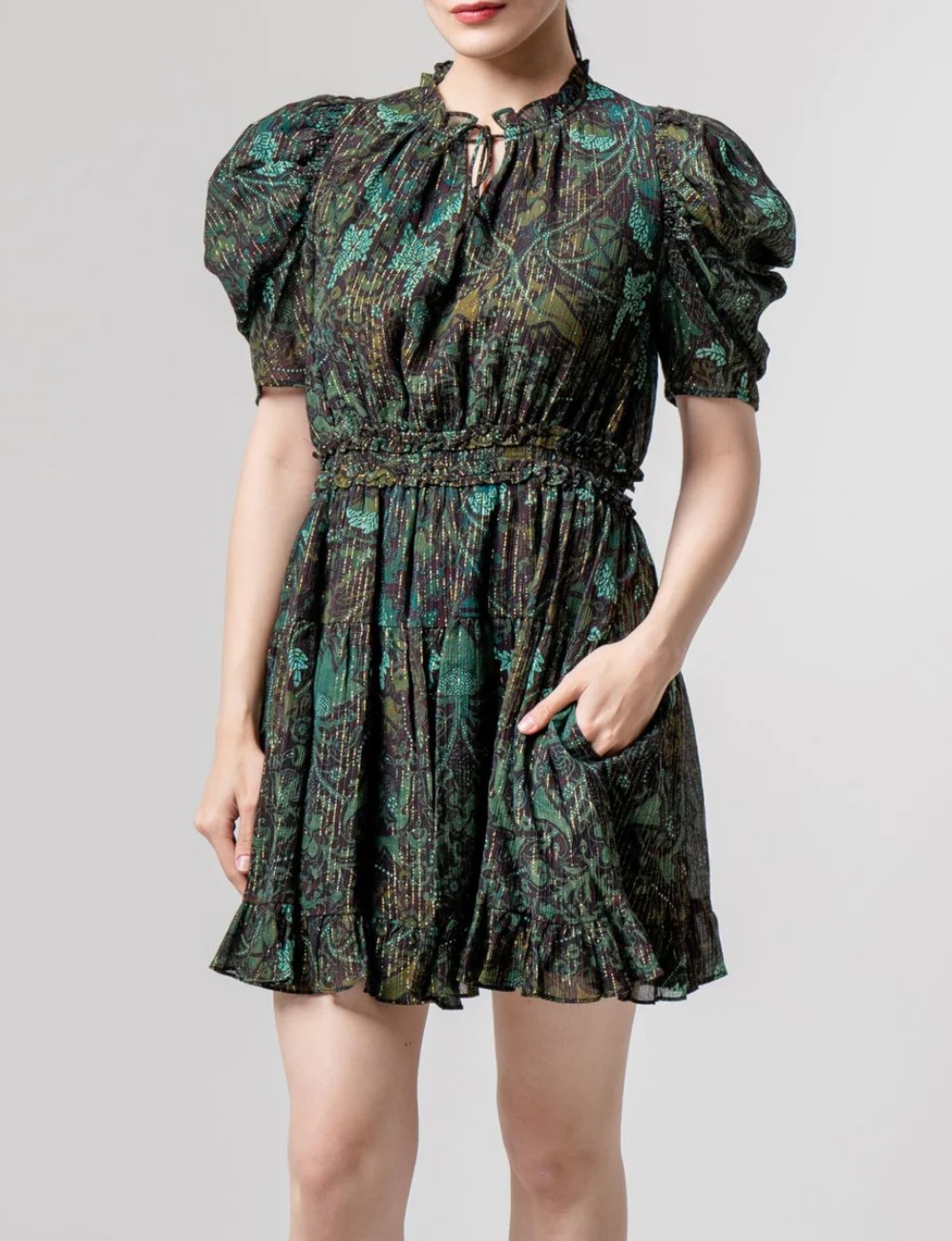 Ada Mini Dress Rainforest