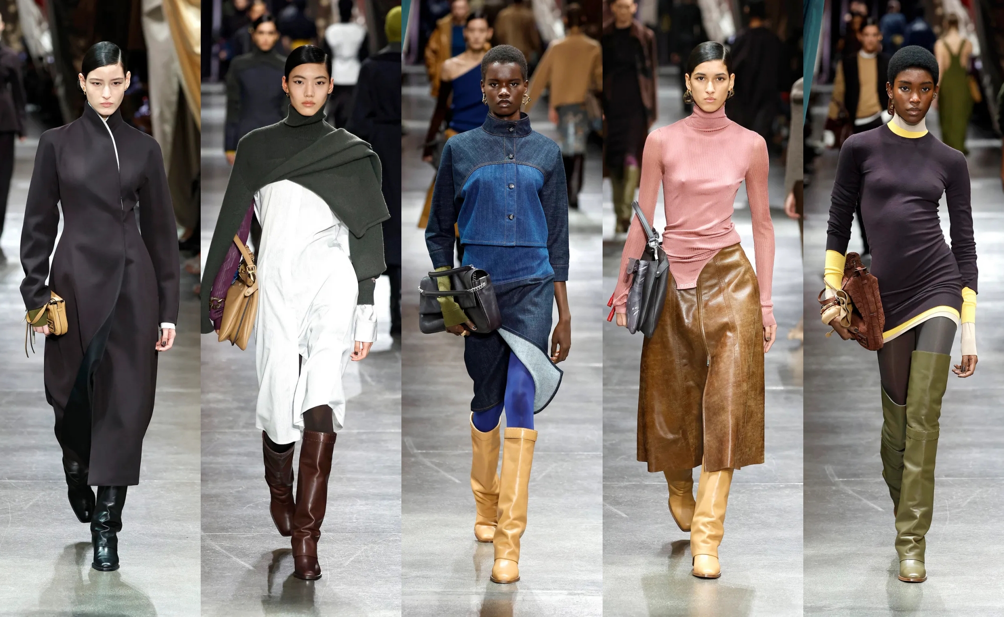 Koleksi Fendi Milan Fashion Week Fall/Winter 2024