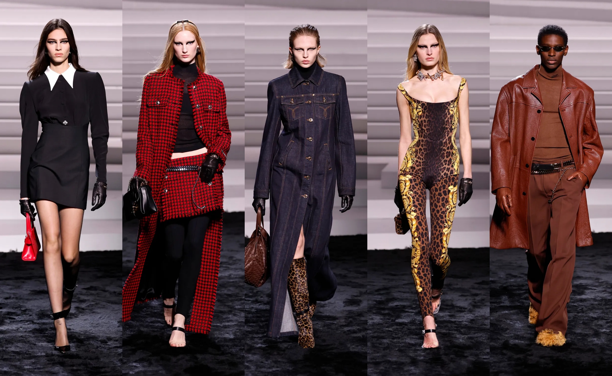 Koleksi Versace Milan Fashion Week Fall/Winter 2024
