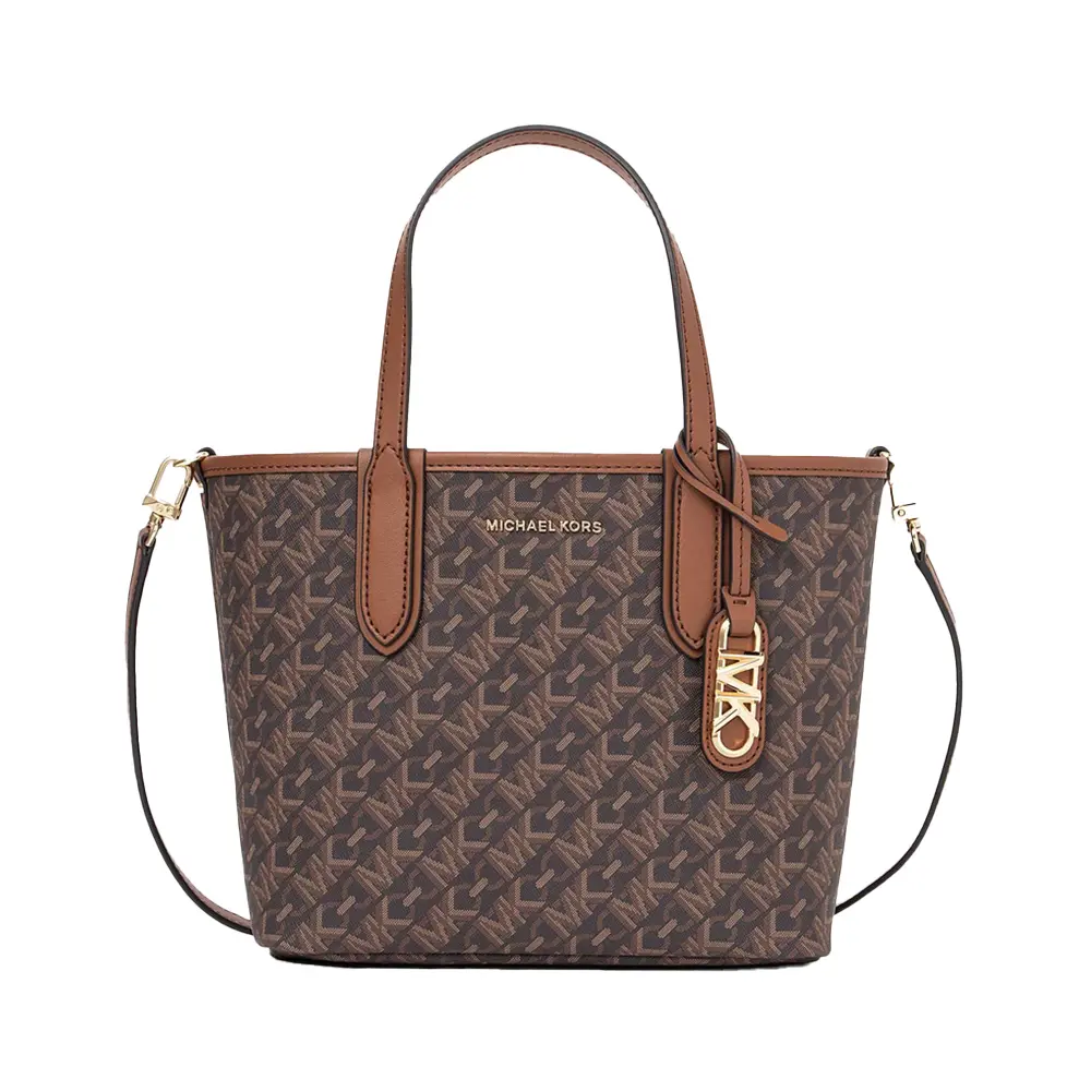 Eliza Empire Signature East West Tote Bag Brown/Luggage