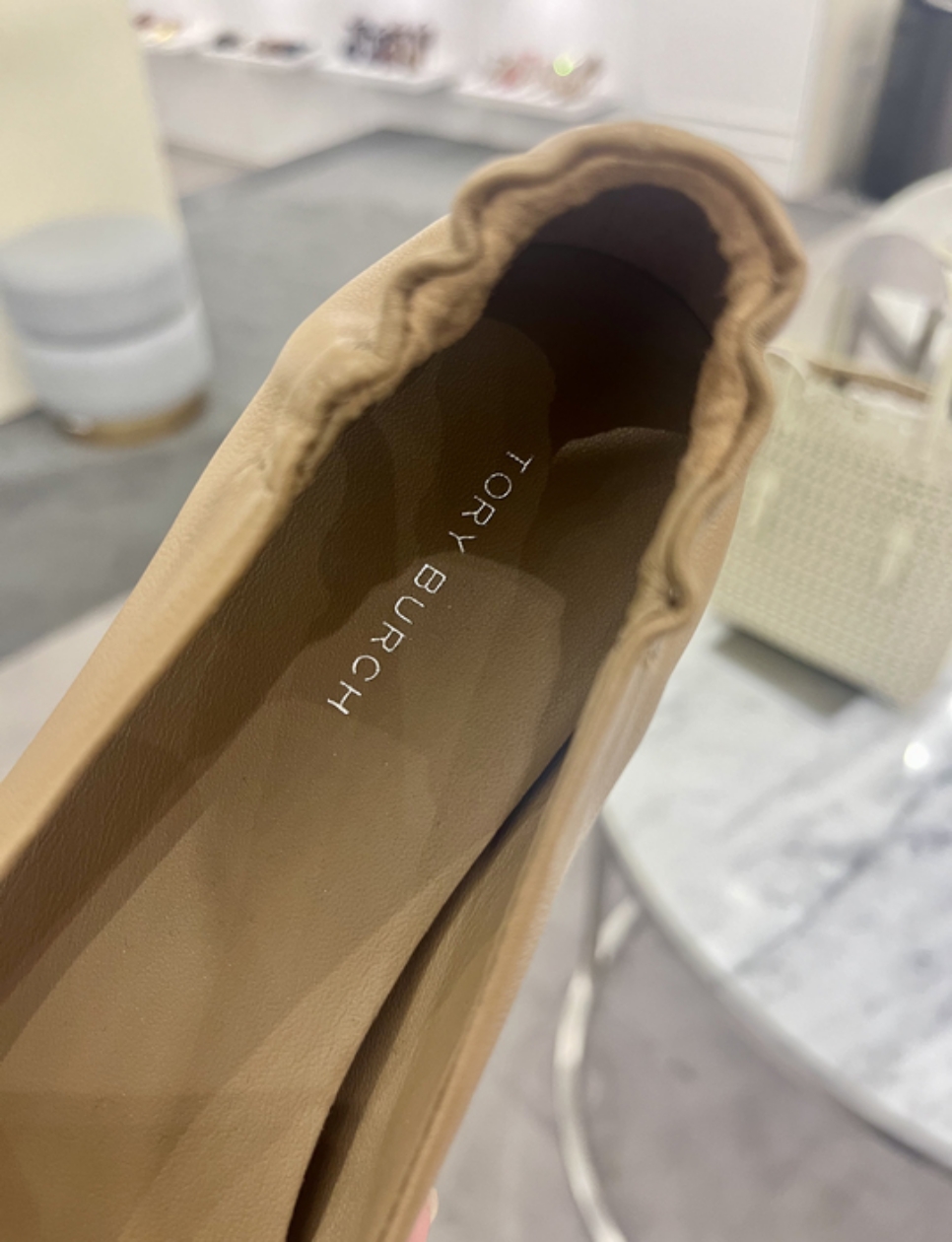 Interior Tory Burch flat shoes