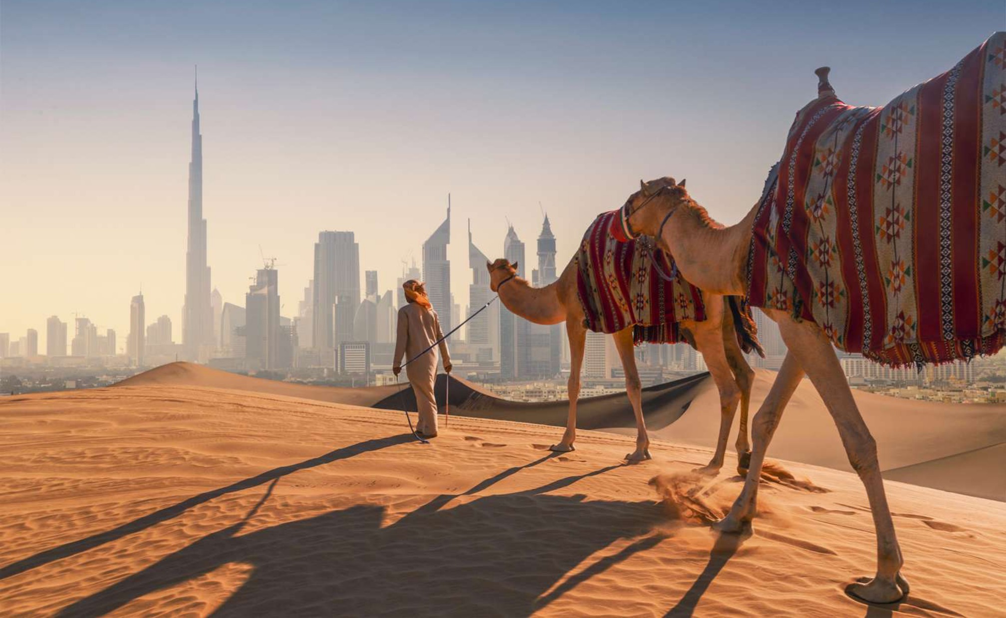 Potret Kota Dubai dari Gurun Pasir