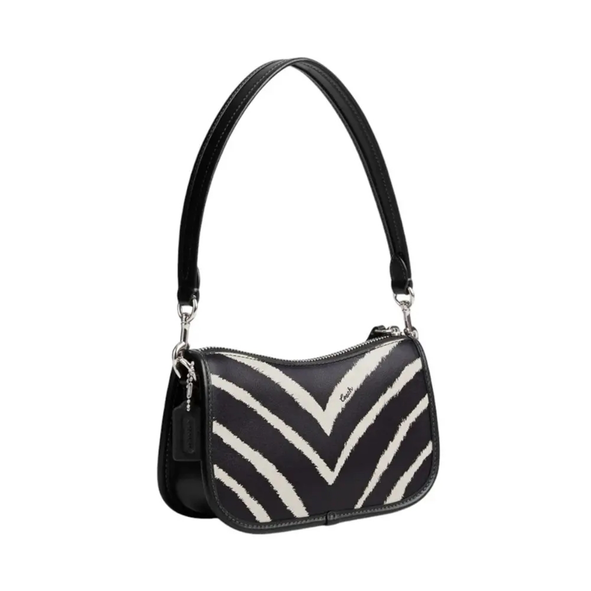 Coach Swinger 20 With Zebra Print