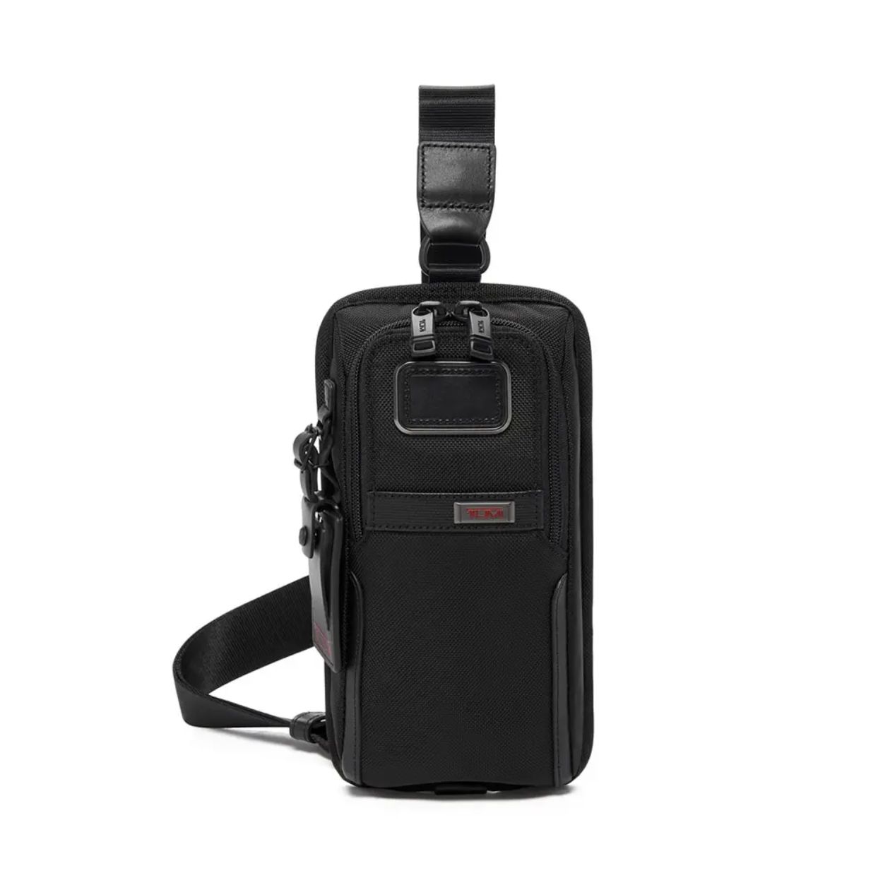 Tumi Alpha 3 Compact Sling Phone Bag Black