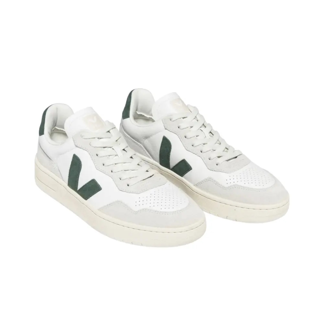 Veja V-90 Leather Sneakers White Cyprus Woman