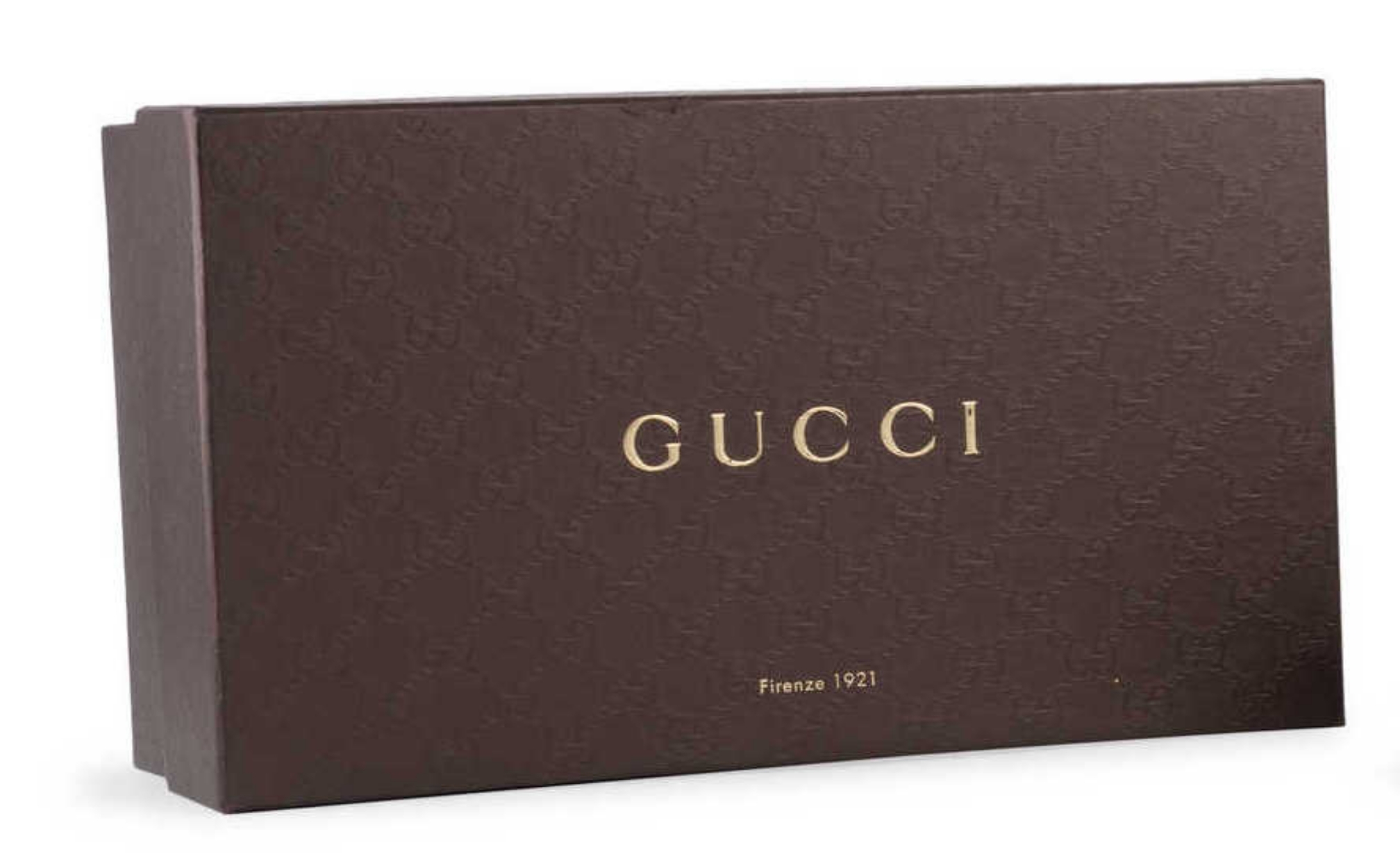 Box sepatu Gucci cokelat