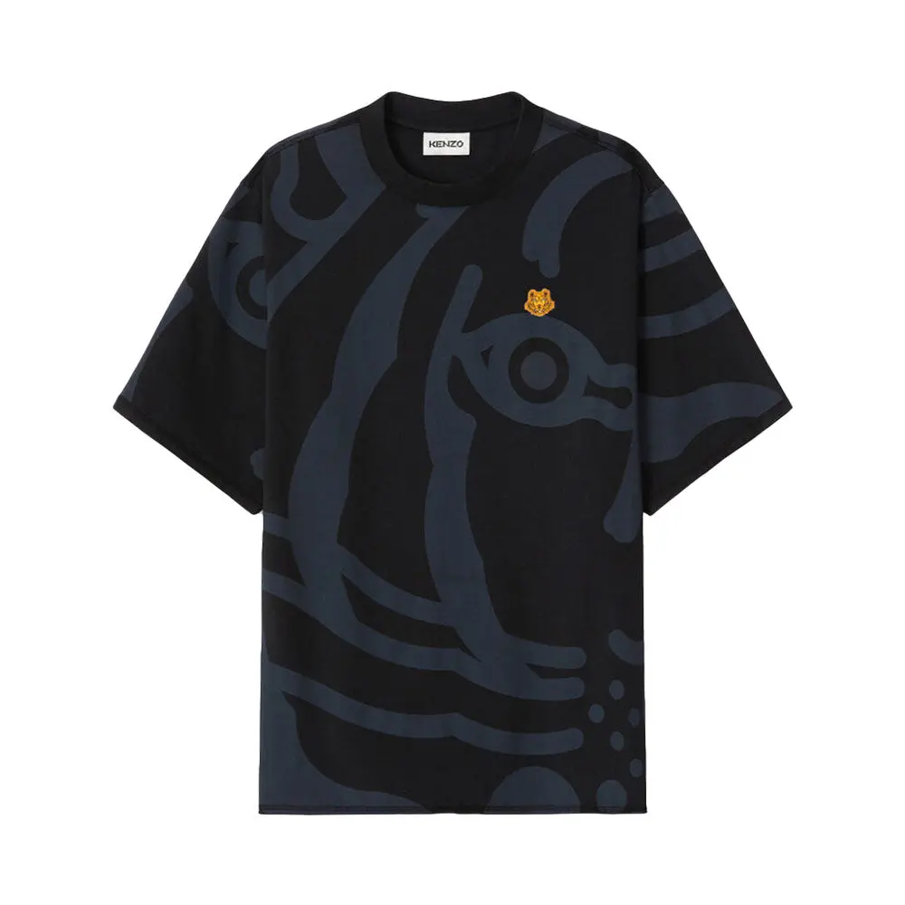 Kenzo All-Over K-Tiger T-Shirt Black Men