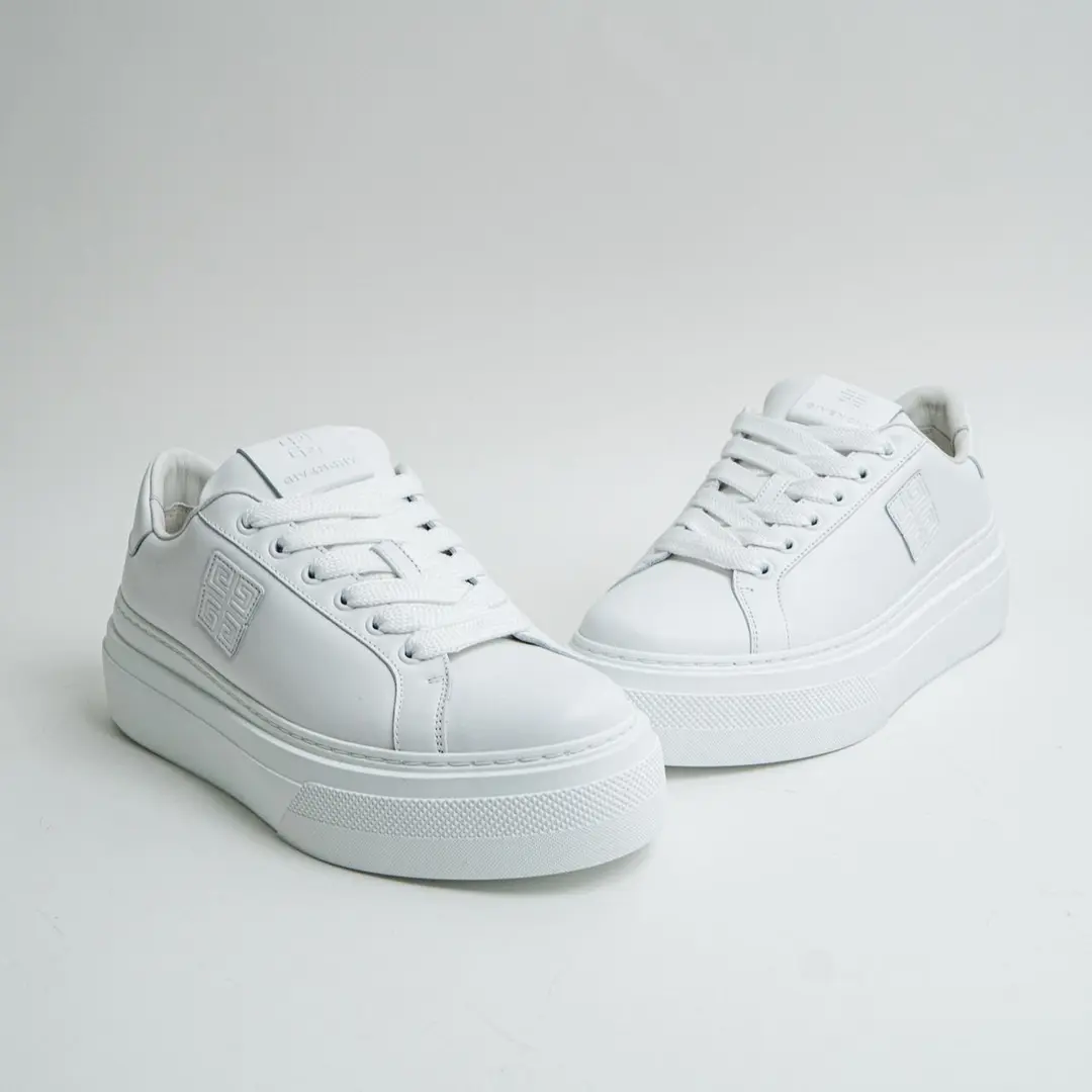 sneakers low-top putih