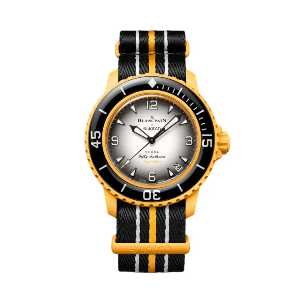 Swatch SXB - SO35P100 Scuba Fifty Fathoms Blancpain Pacific Ocean