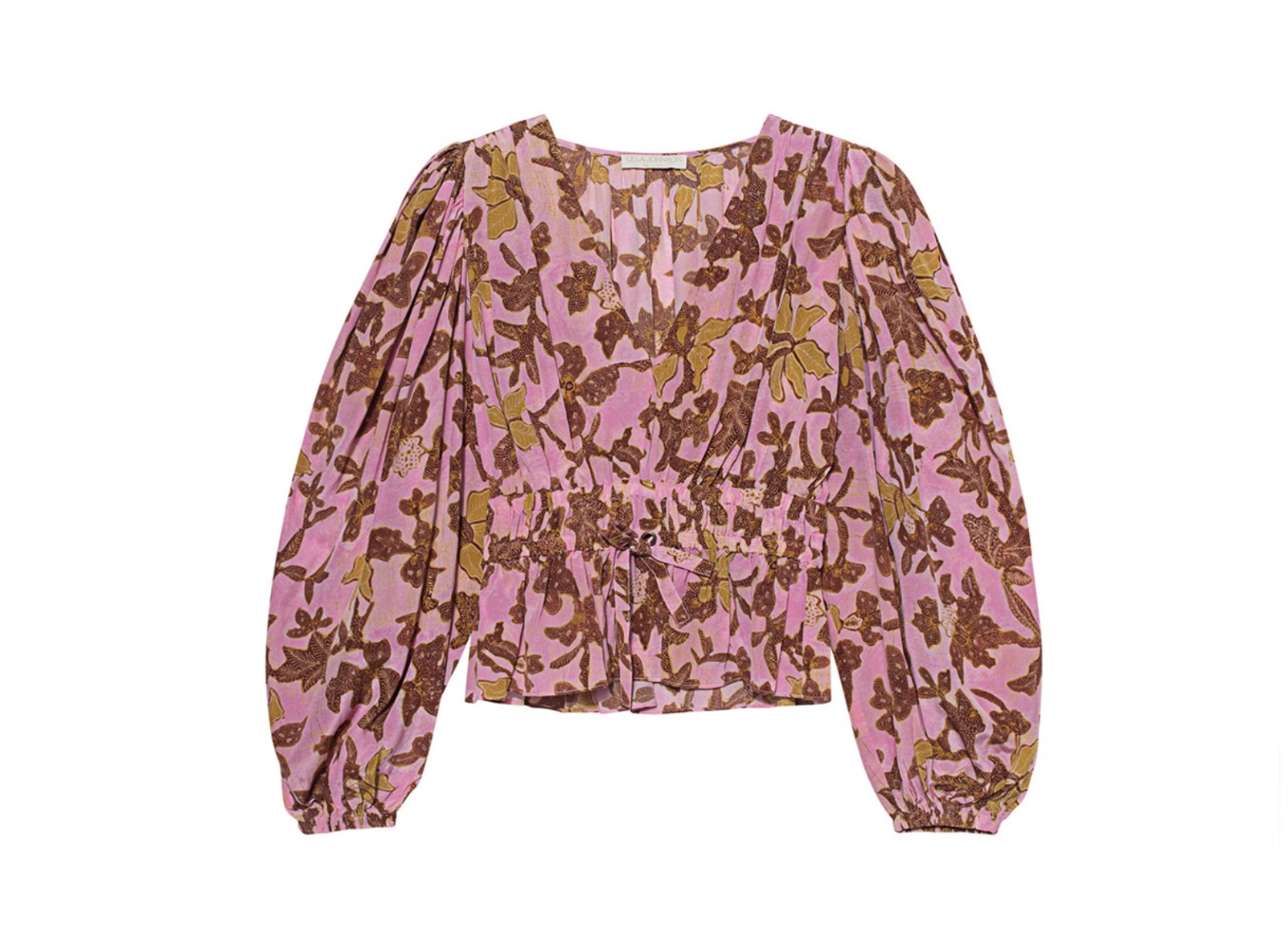 Ulla Johnson Huali Blouse Hibiscus