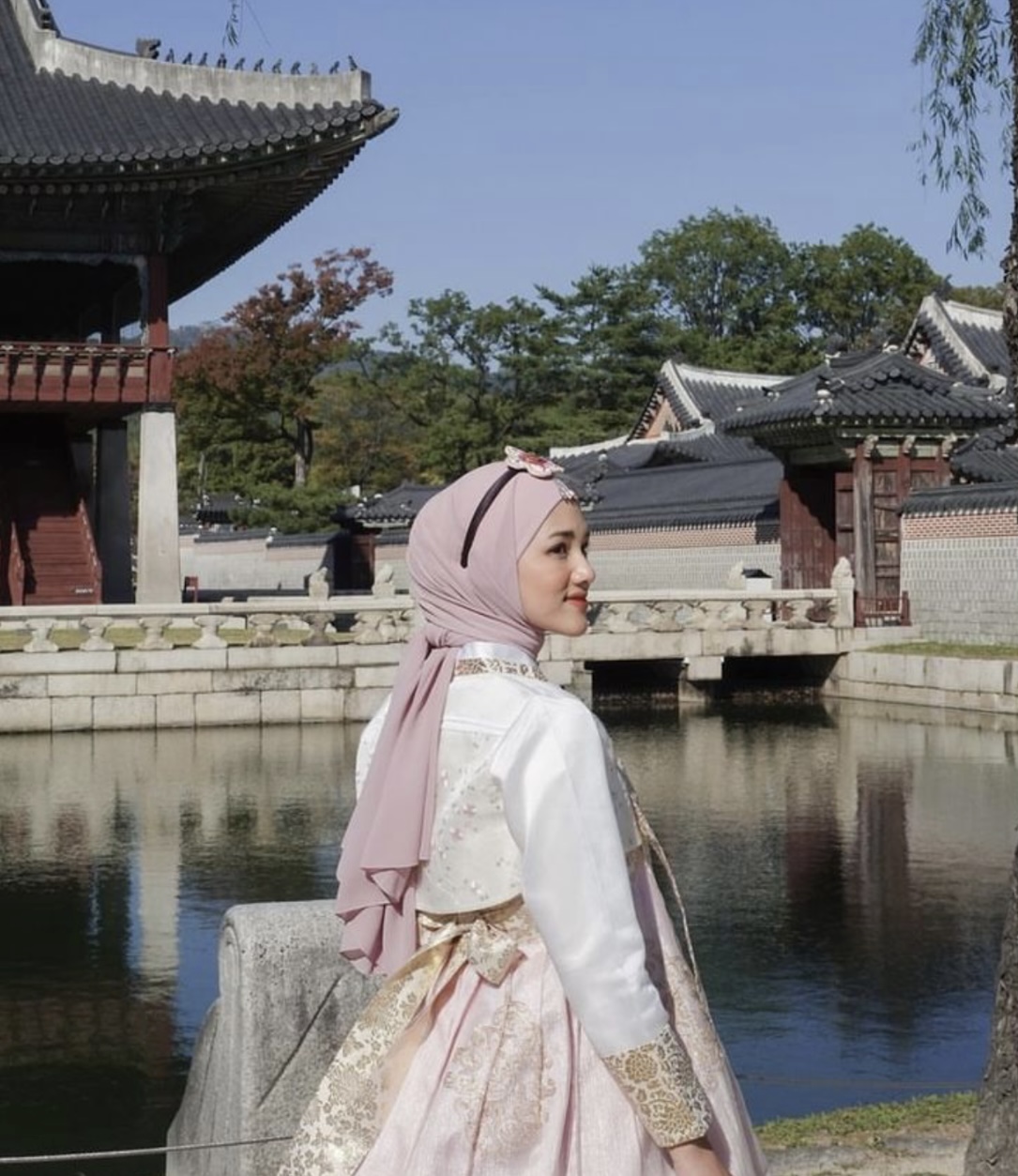 Outfit Korean Style Hijab