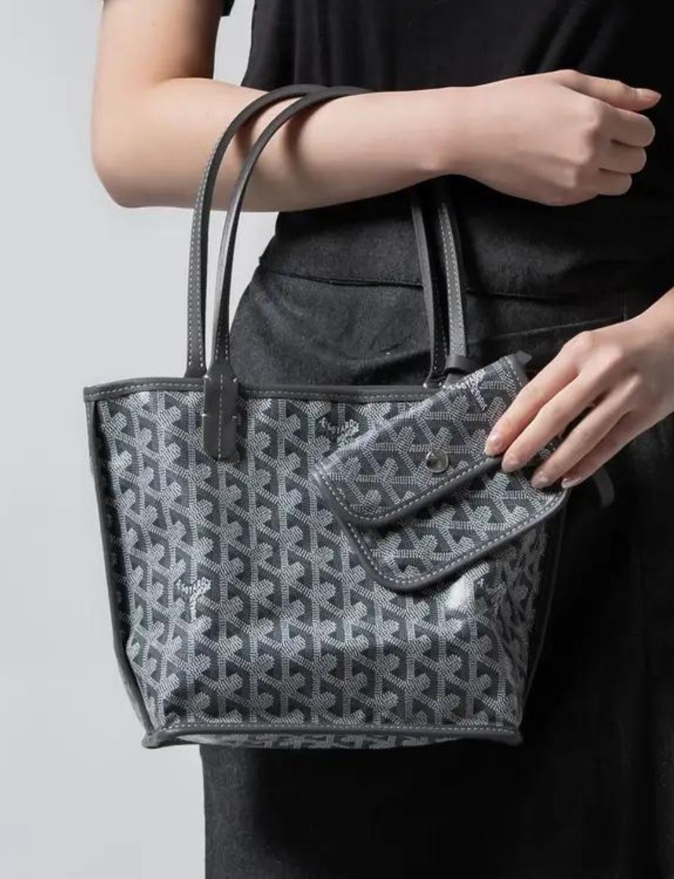 Goyard Mini Ajou yang simple sekaligus fungsional 