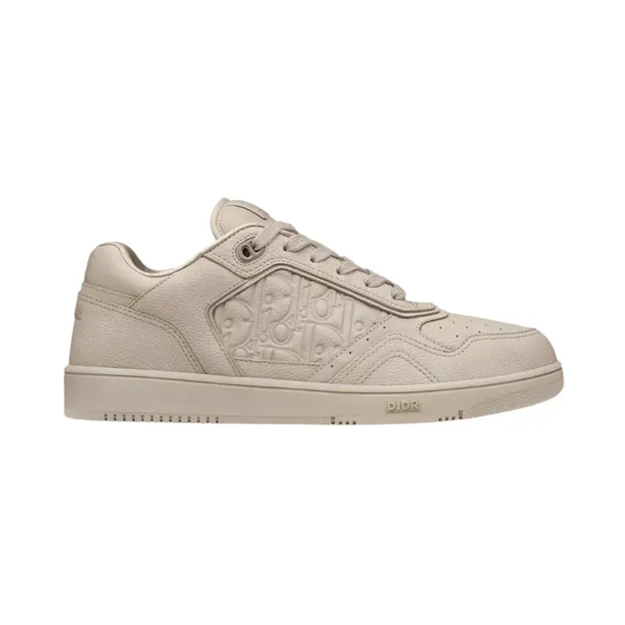 Christian Dior  B27 D Gravity Low Top Sneakers Grained Calfskin Beige