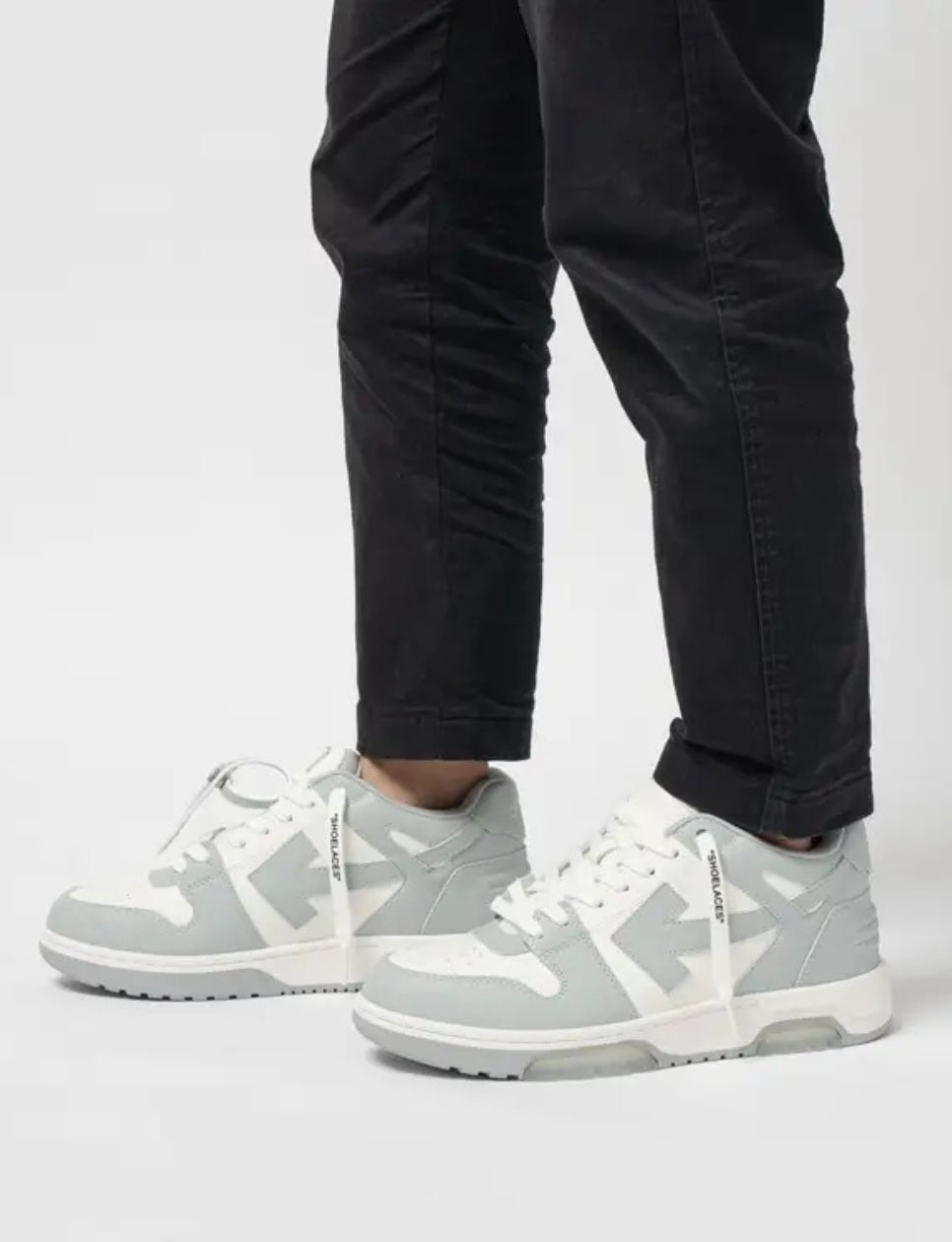 Off-White Out Of Office 'OOO' Sneakers White Grey