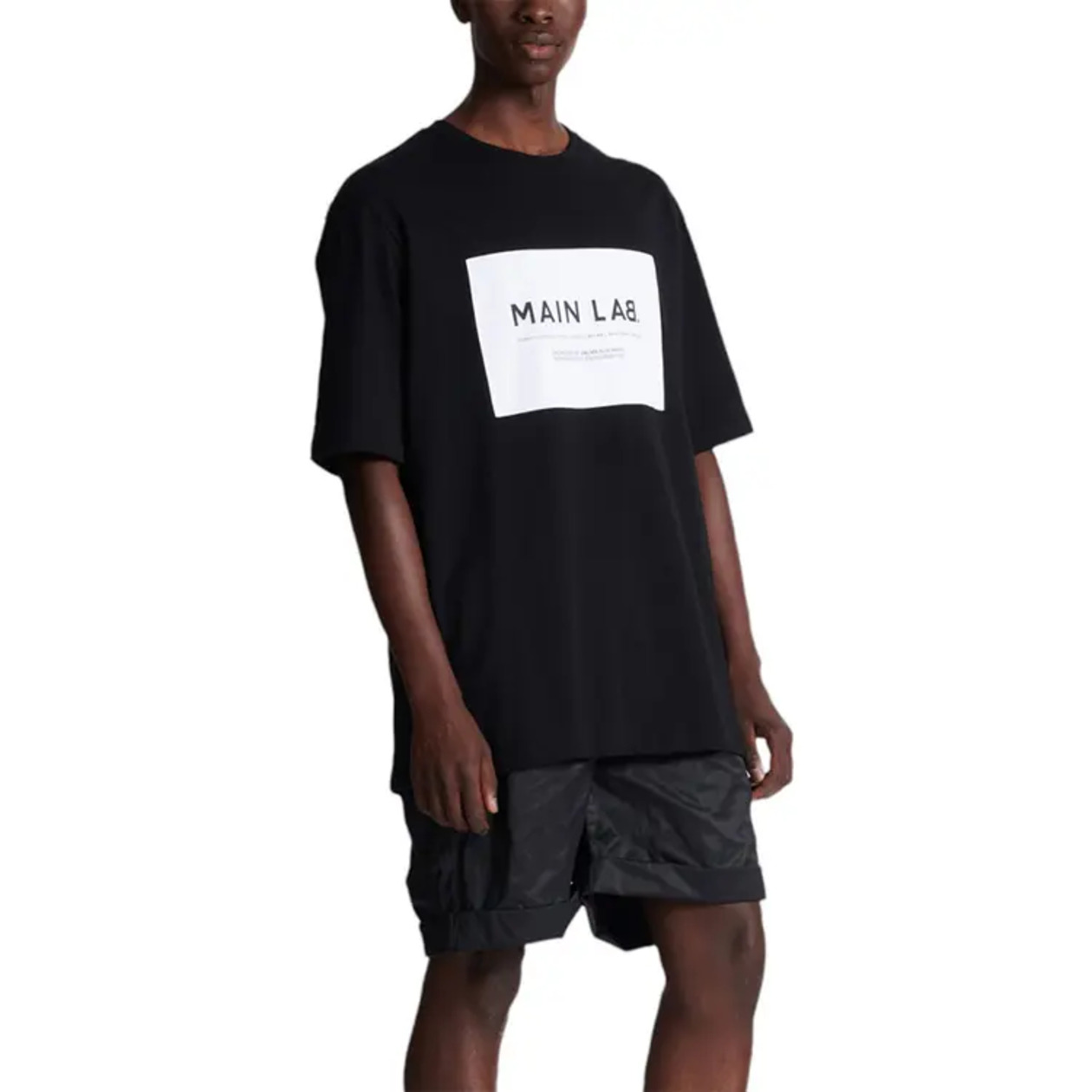 Balmain  Main Lab Label T-Shirt Black