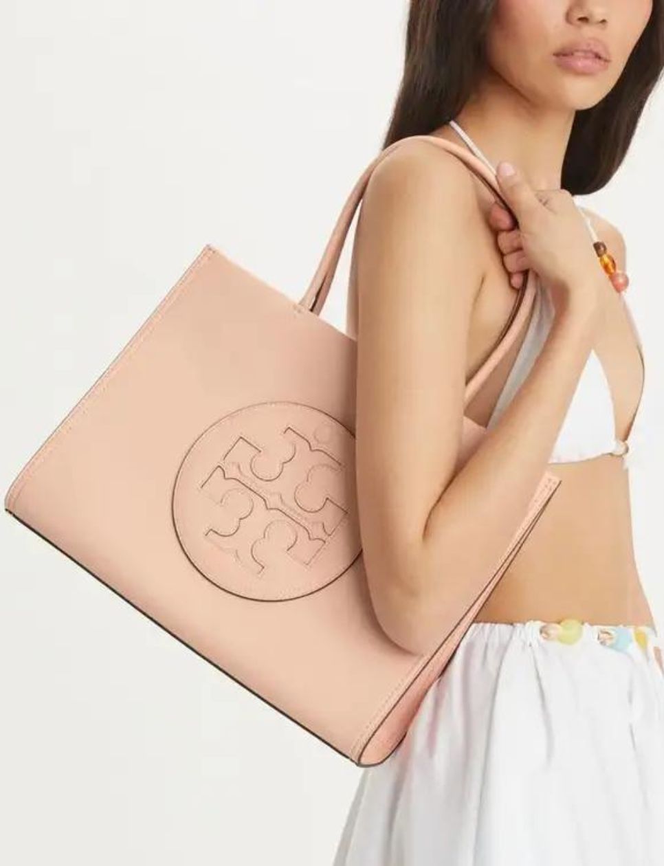 Tory Burch Ella Bio Tote Bag Small Blush