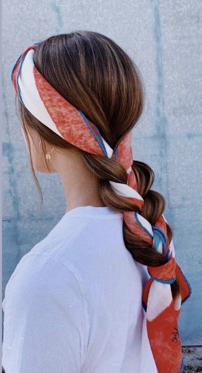 6. Scarf Braid