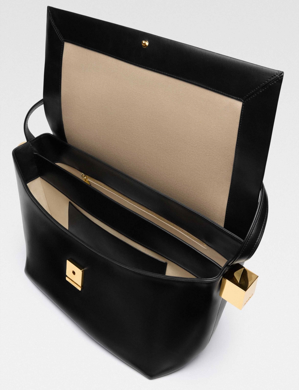 Interior tas Jacquemus Rond Carré Shoulder Bag