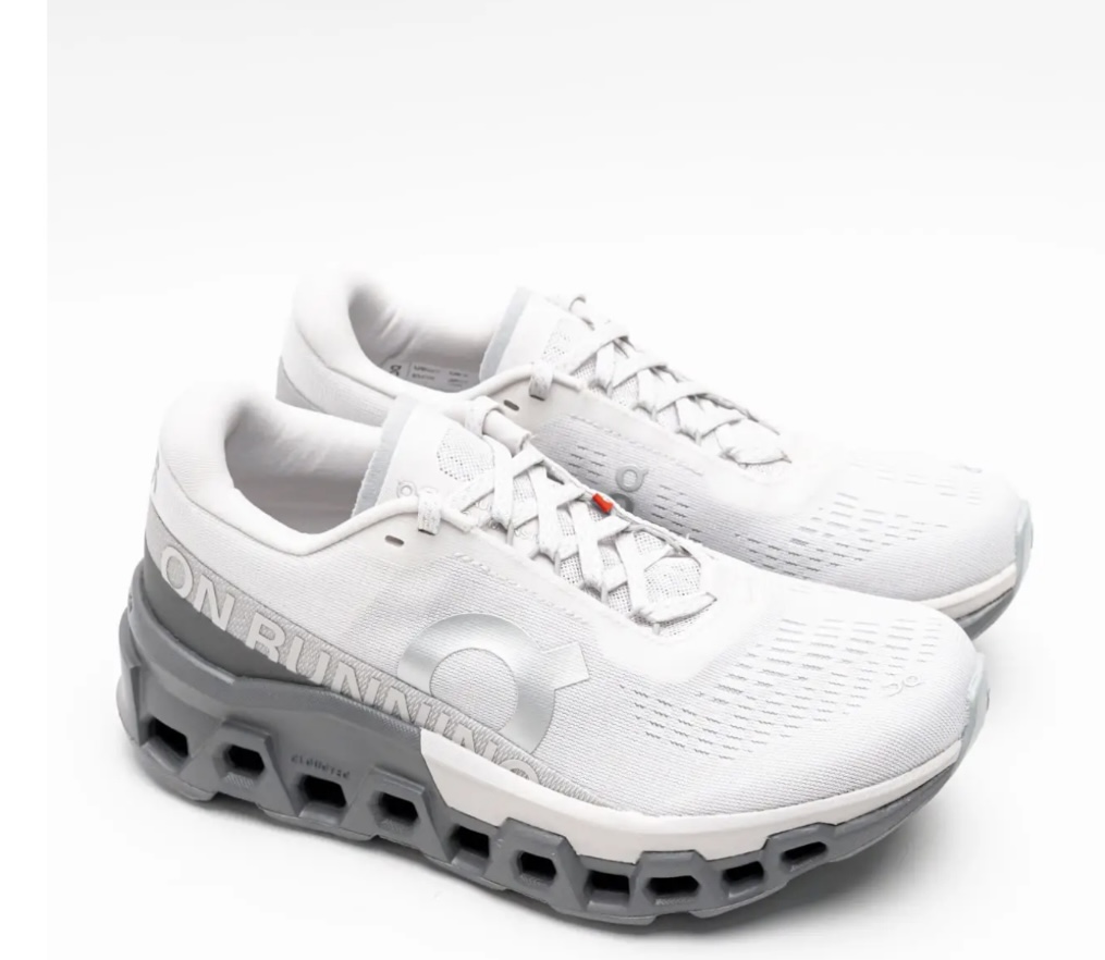 ON Cloudmonster 2 Running Sneakers Frost Rock Women