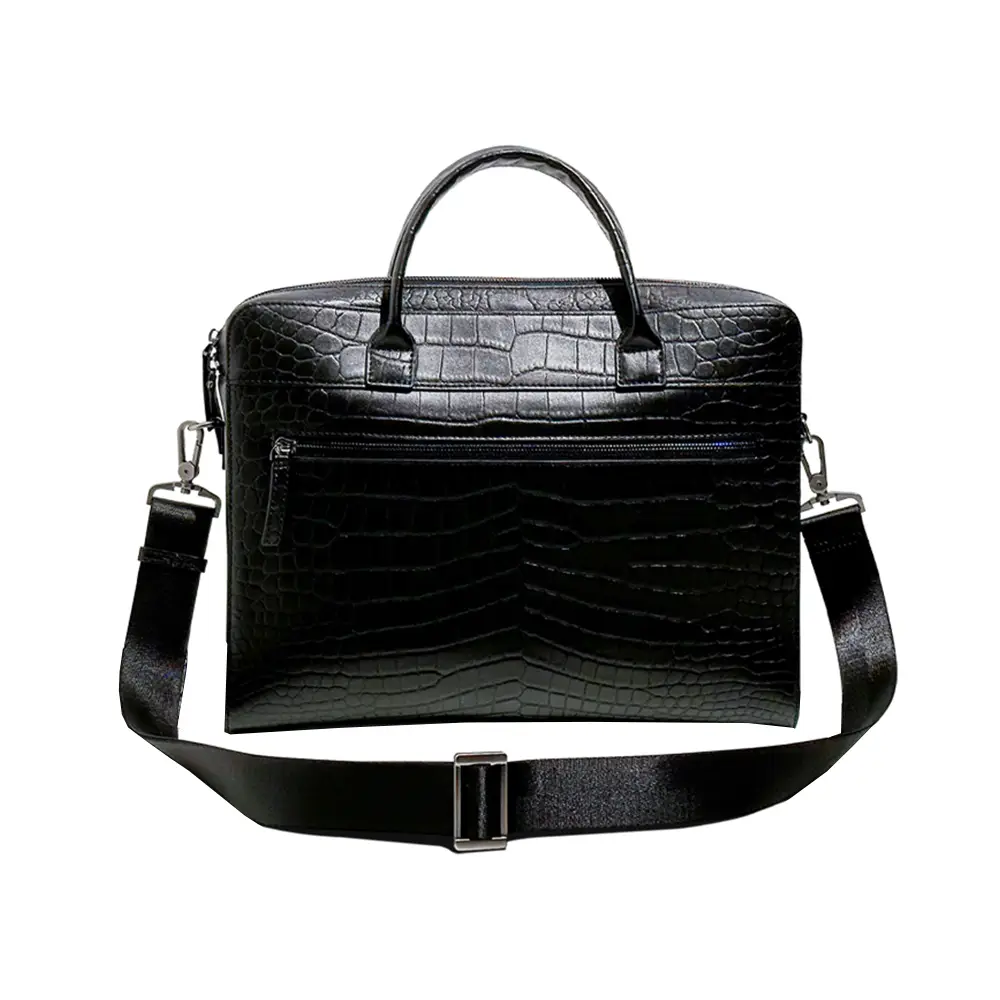 Rounn Berlin Briefcase Bag Onyx