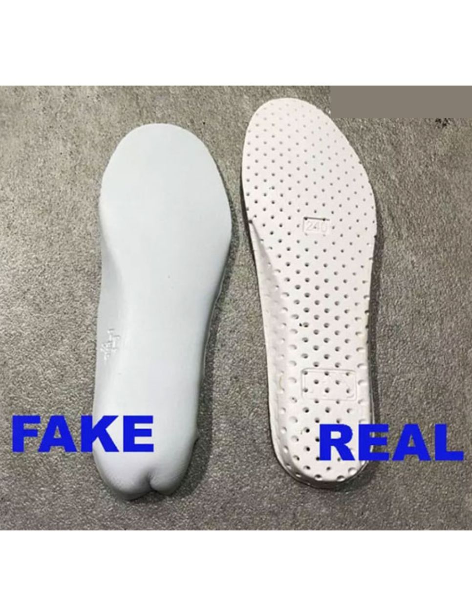 6. Cek Insole Sepatu