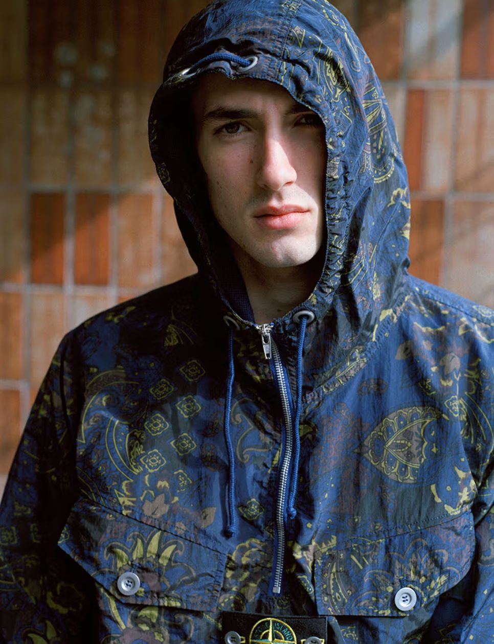 Supreme x Stone Island 2015 Spring/Summer Lookbook - Sumber gambar: hypebeast.com