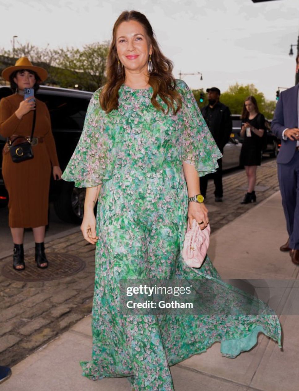 Drew Barrymore arrives at Variety Women of Power event on May 05, 2022 in New York City.