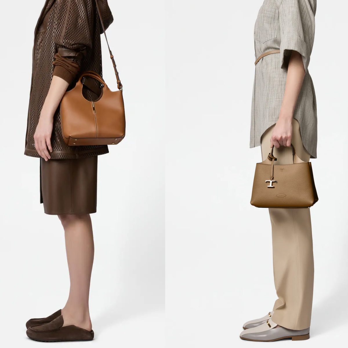 Model memakai tas Tod’s (Sumber foto: https://www.tods.com/)