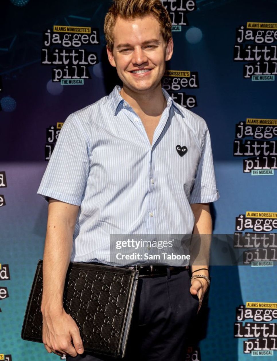 Joel Creasy attends opening night of Jagged Little Pill The Musical at the Comedy Theatre on January 16, 2022 in Melbourne, Australia. (Photo by Sam Tabone/Getty Images)