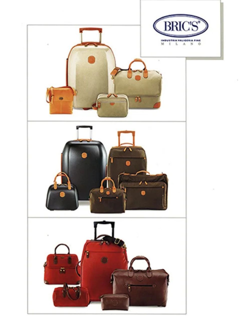 Deretan koleksi awal travel bag dari Bric’s (sumber gambar: bricstore.com)