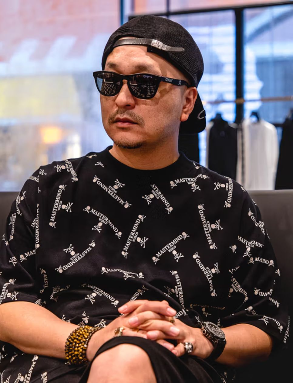 Masaaki Homma, desainer dan founder Mastermind (sumber gambar: hypebeast.com)