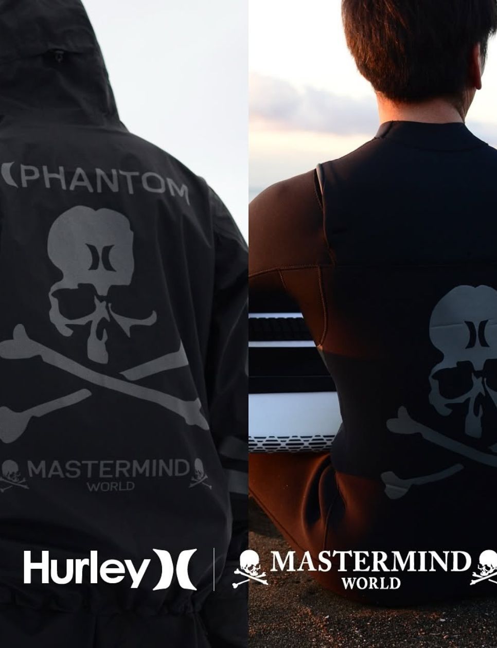 Sumber foto : Hurley x Mastermind World (sumber gambar: instagram.com/mastermindworld_official)