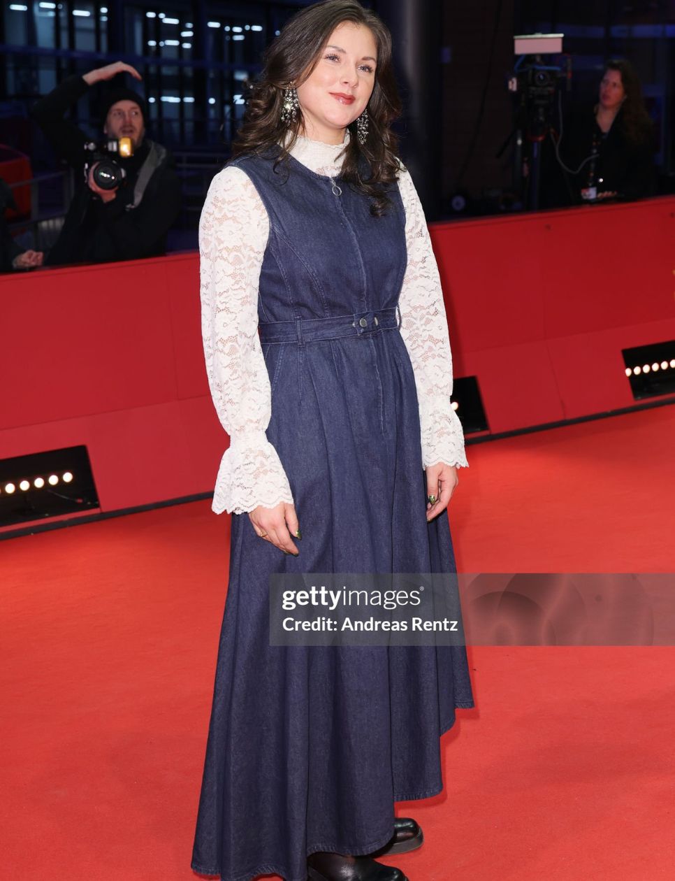 Emma Branderhorst attends the Award Ceremony Red Carpet of the 75th Berlinale International Film Festival Berlin at Berlinale Palast on February 22, 2025 in Berlin, Germany. (Photo by Andreas Rentz/Getty Images)