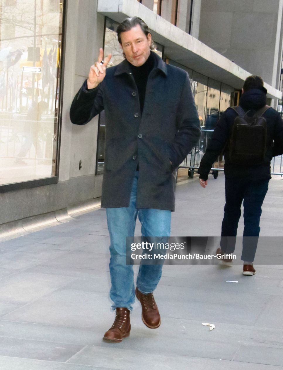 Ed Burns is seen at NBC's 'Today' Show on February 20, 2025 in New York, New York. (Photo by MediaPunch/Bauer-Griffin/GC Images)