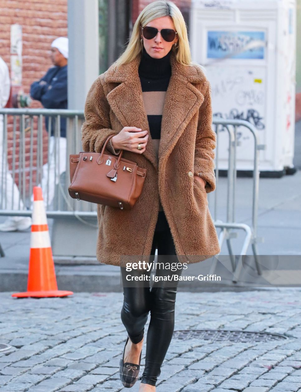   Nicky Hilton is seen on October 23, 2023 in New York City. (Photo by Ignat/Bauer-Griffin/GC Images)