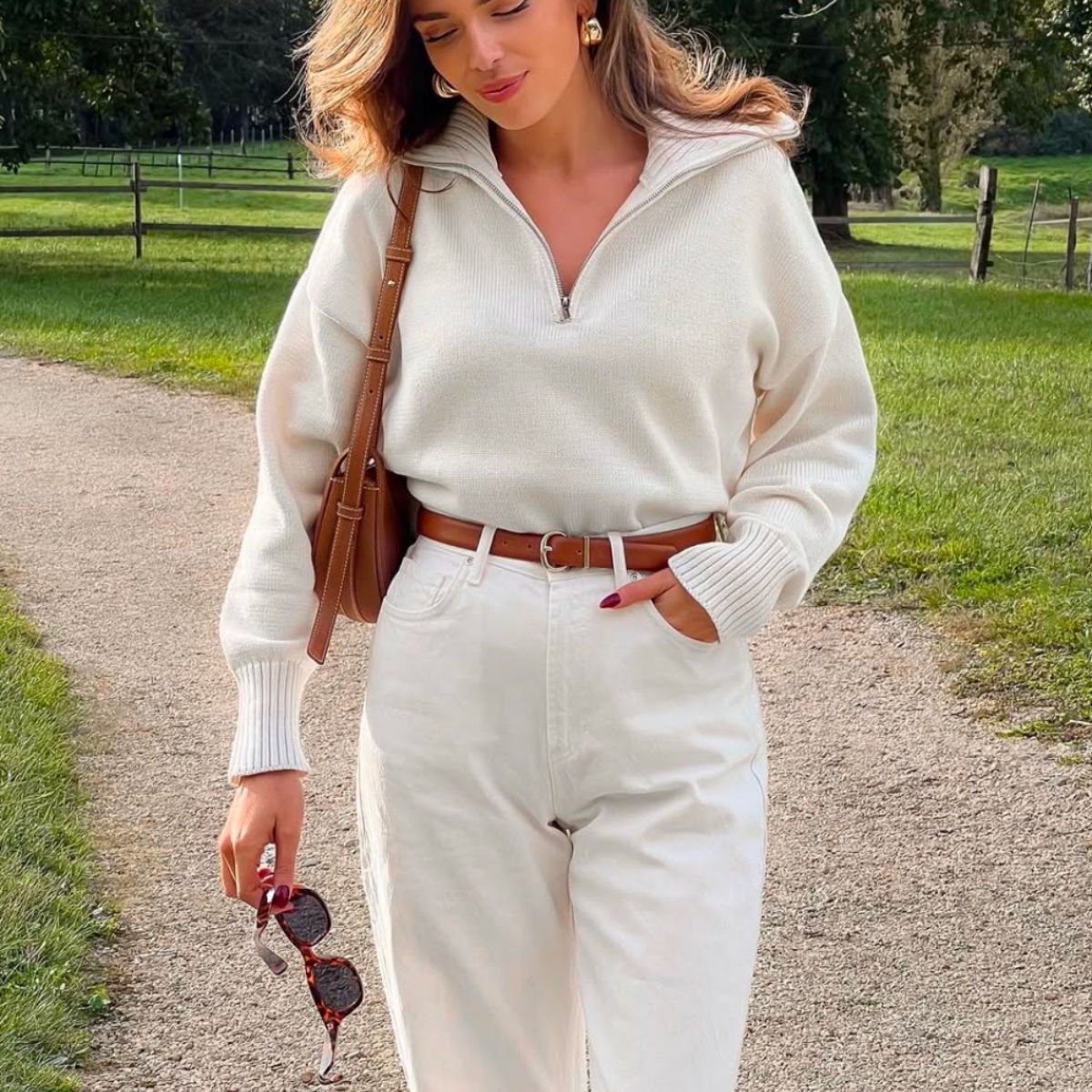 10. White Jeans