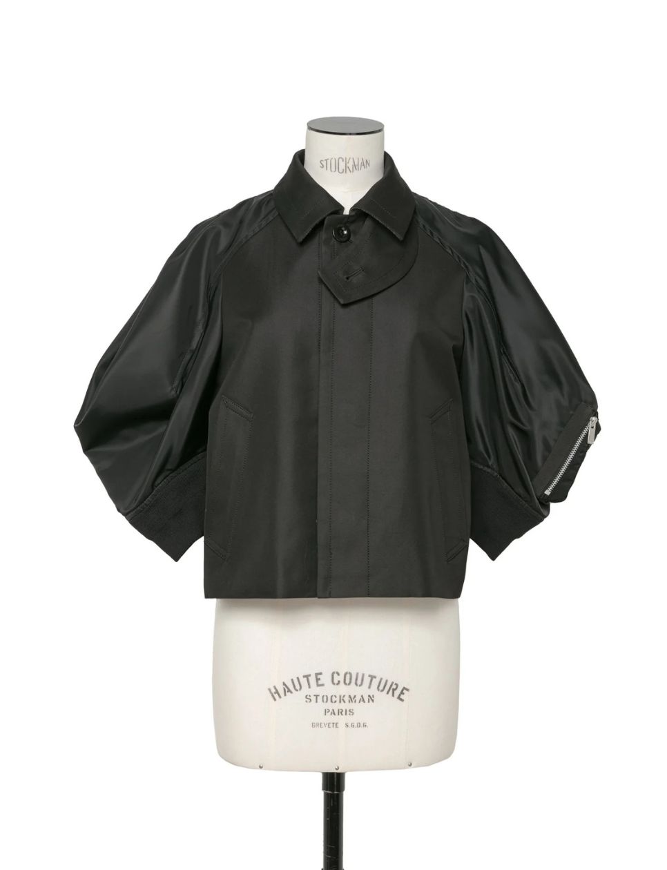 1. Cotton x Nylon Twill Jacket