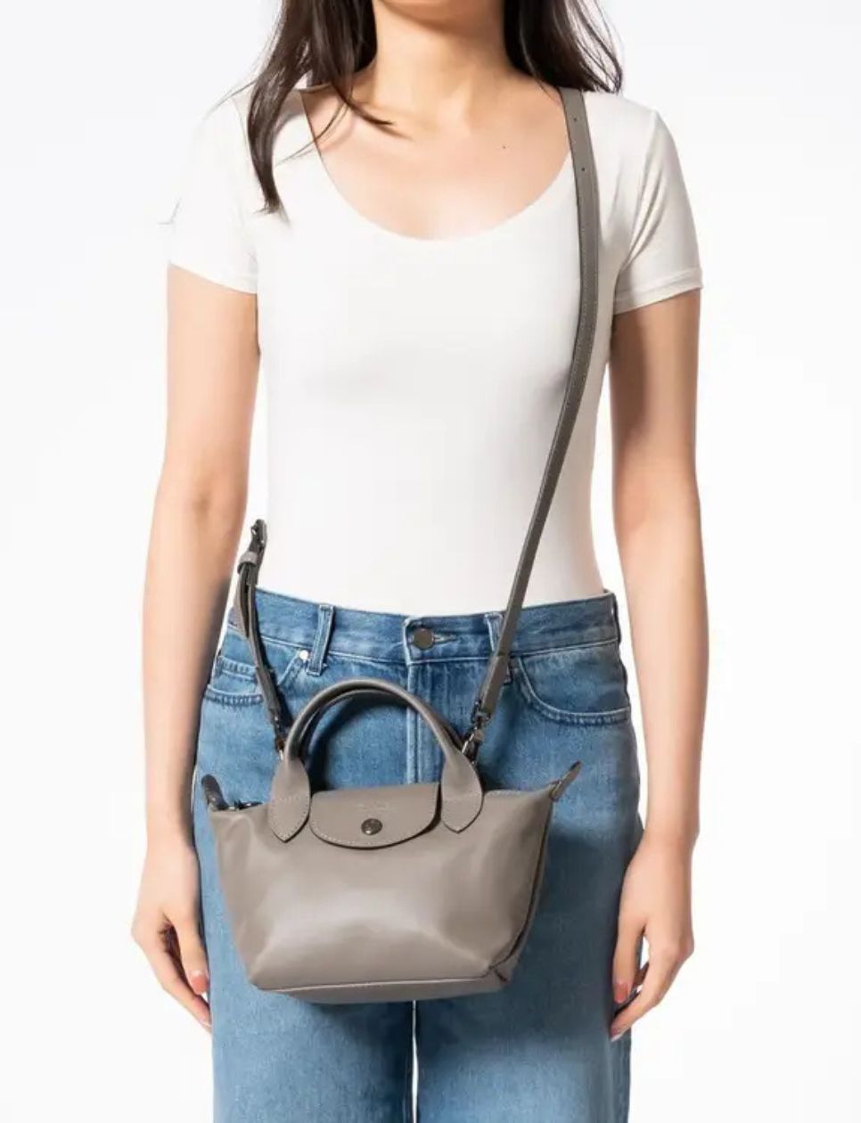 3. Longchamp Le Pliage Xtra Small Handbag Turtledove