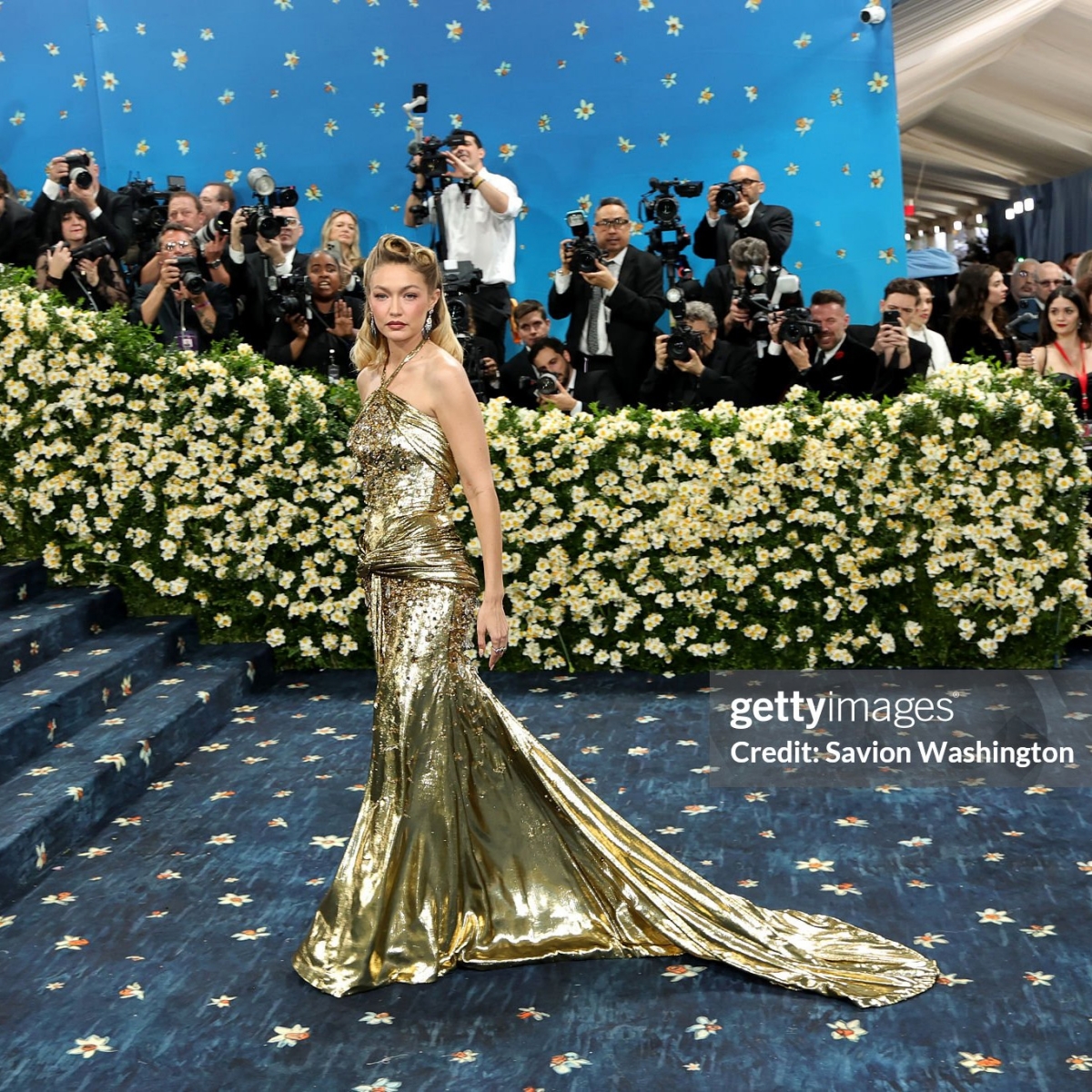 4. Gigi Hadid in Miu Miu