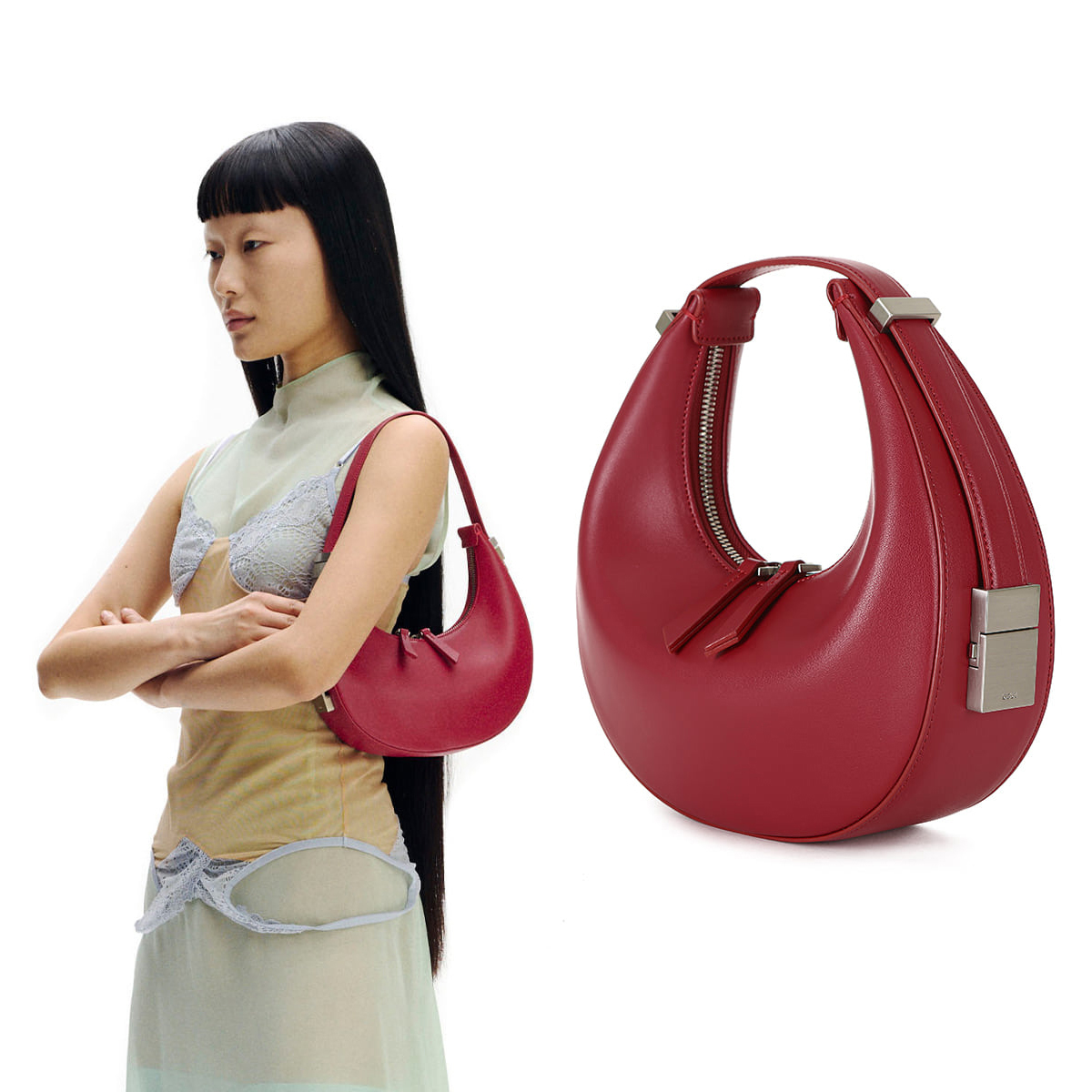 Tas Osoi Toni Mini [Plum Red] (Sumber foto: https://osoi.co.kr/)