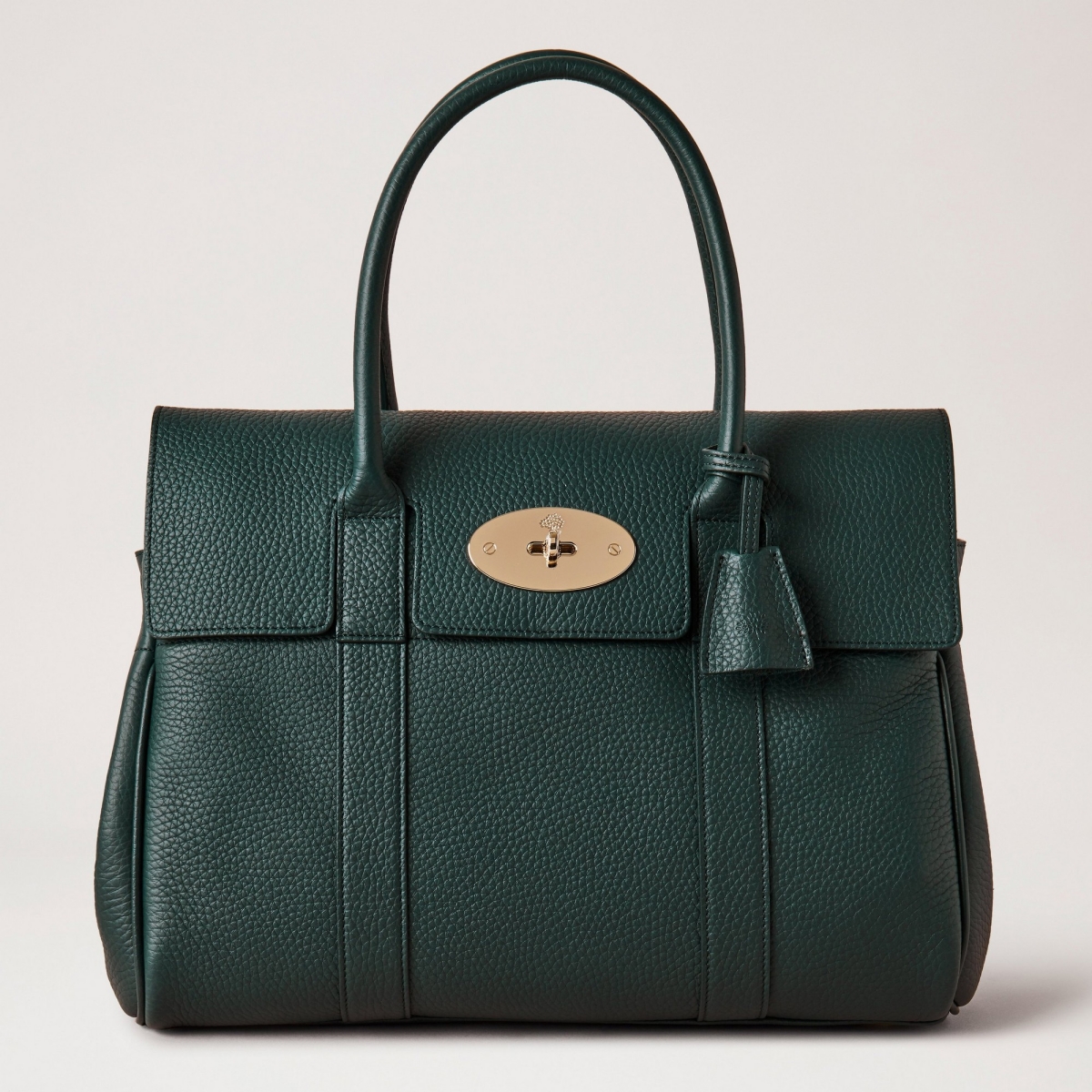 Tas Mulberry Bayswater Green Heavy Grain (Sumber foto: https://www.mulberry.com/)