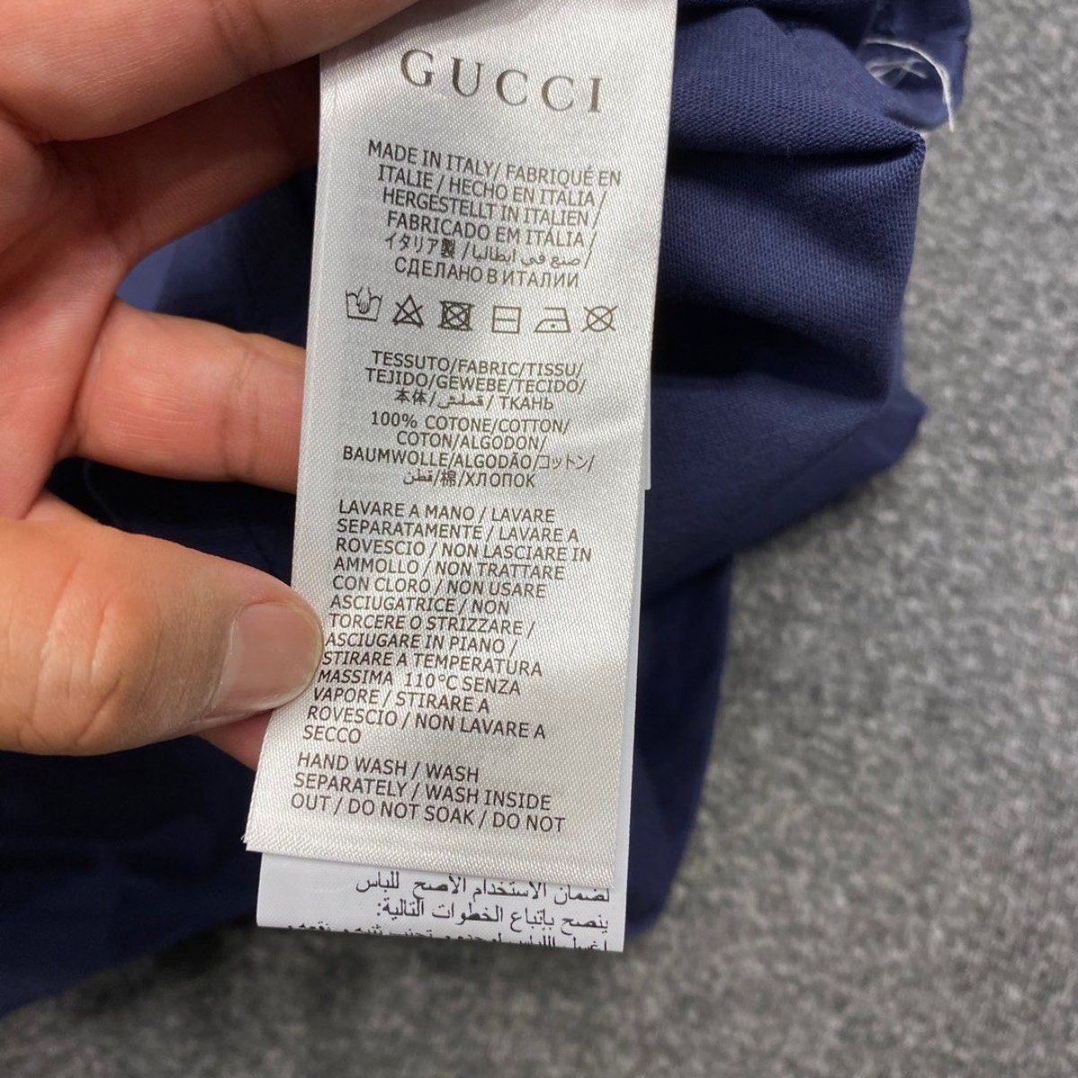 4. Cek Washing Label