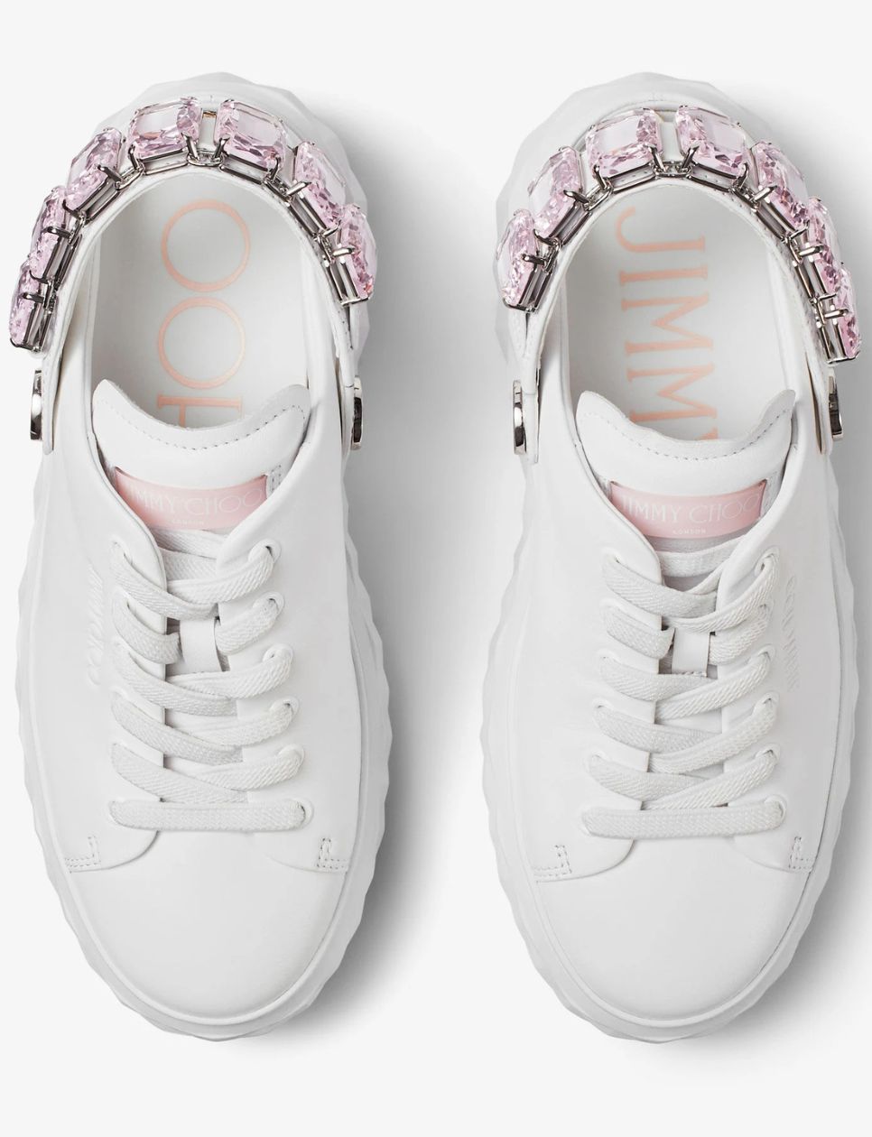 Jimmy Choo Diamond Sling Nappa Leather Trainers (sumber: jimmychoo.com)